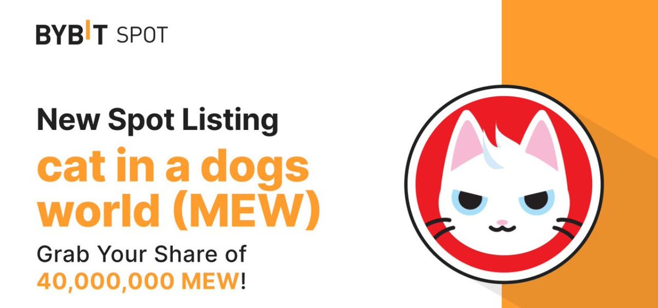 New Bybit listings, Listings on Bybit | MEW listed on Bybit