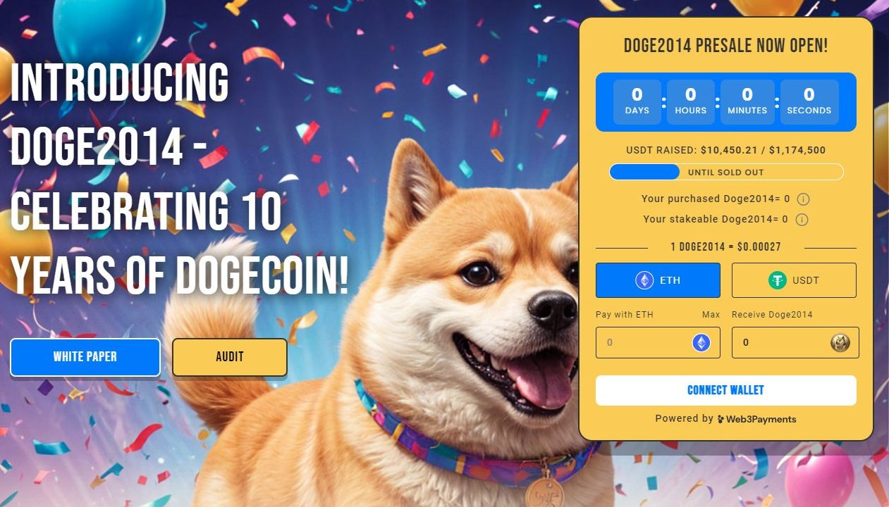 doge2014 presale widget