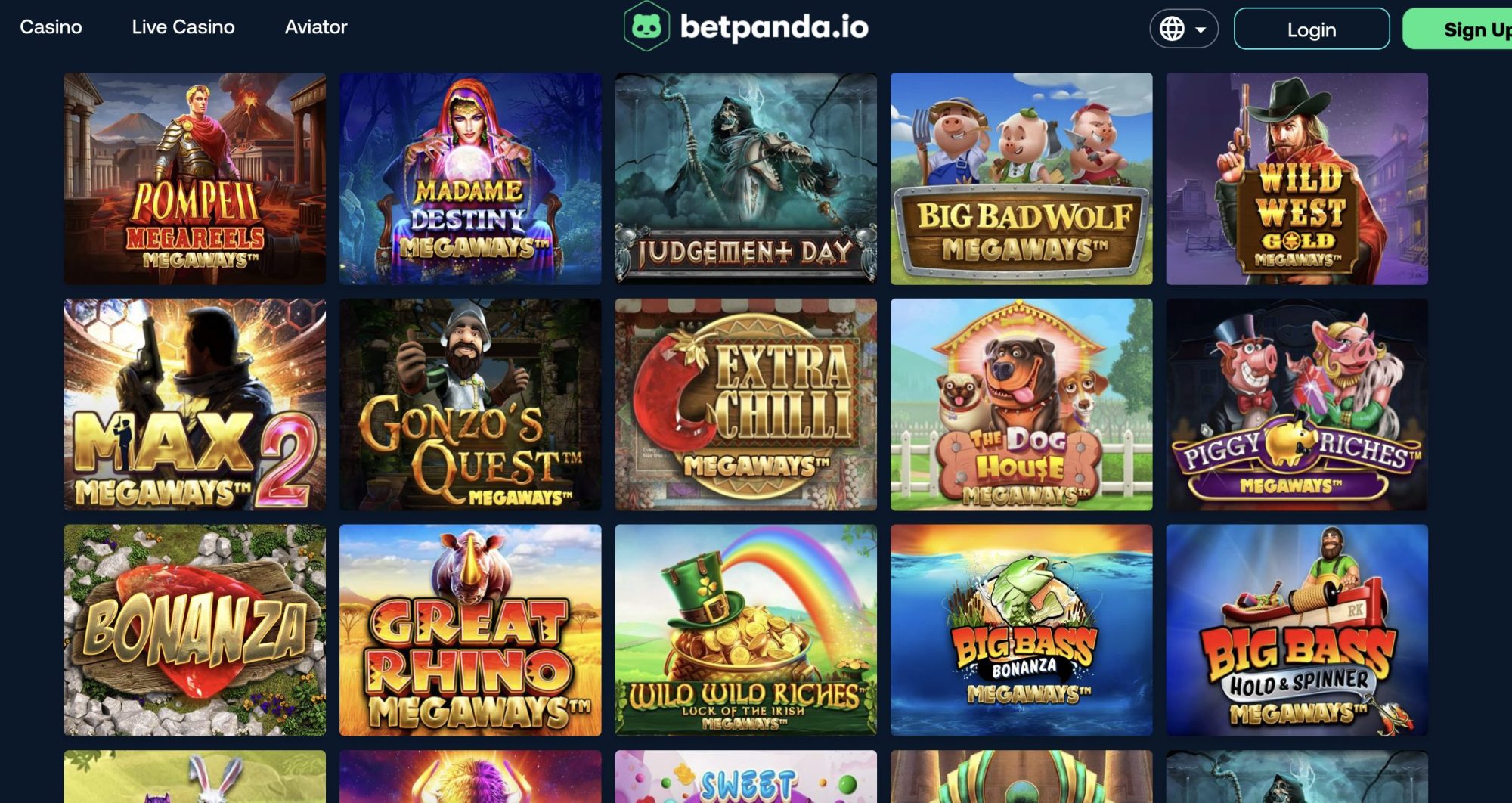 Betpanda.io slots review 