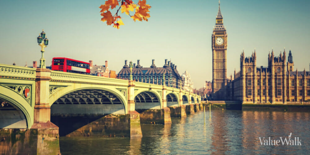 An image of a bridge over the Thames with Big Ben behind it.