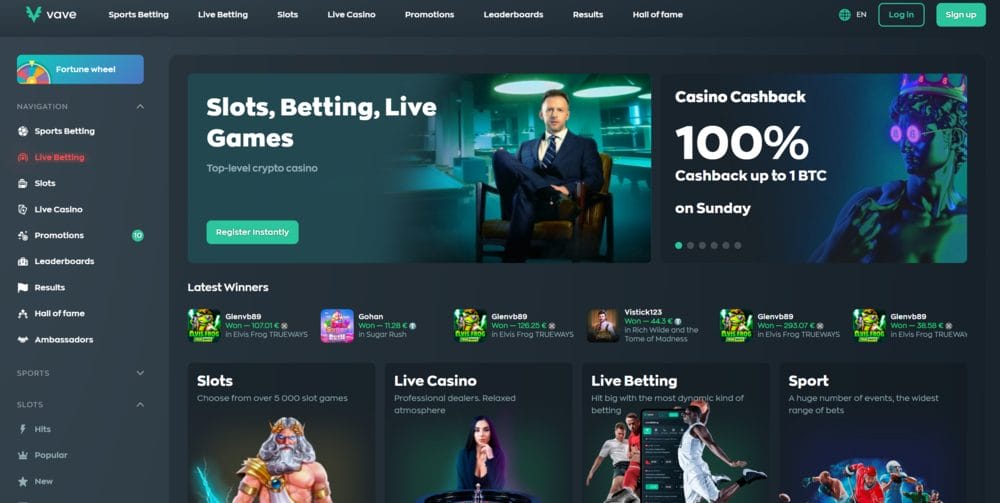 Vave casino review 