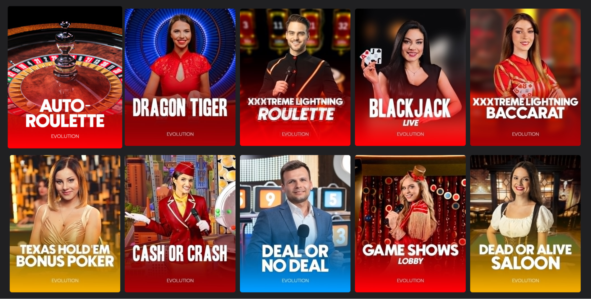 Lucky Block Casino Live Games