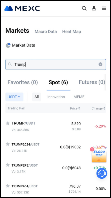 MAGA crypto, MAGA token, how to buy MAGA, what is MAGA | MEXC markets page