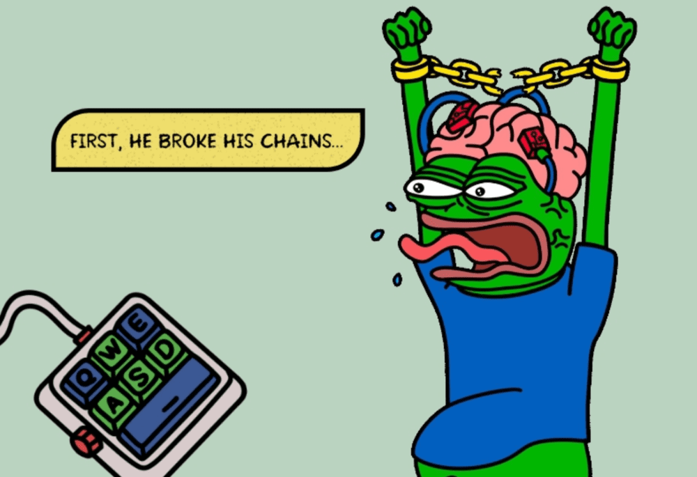 Pepe Unchained Breaking Chains (1)