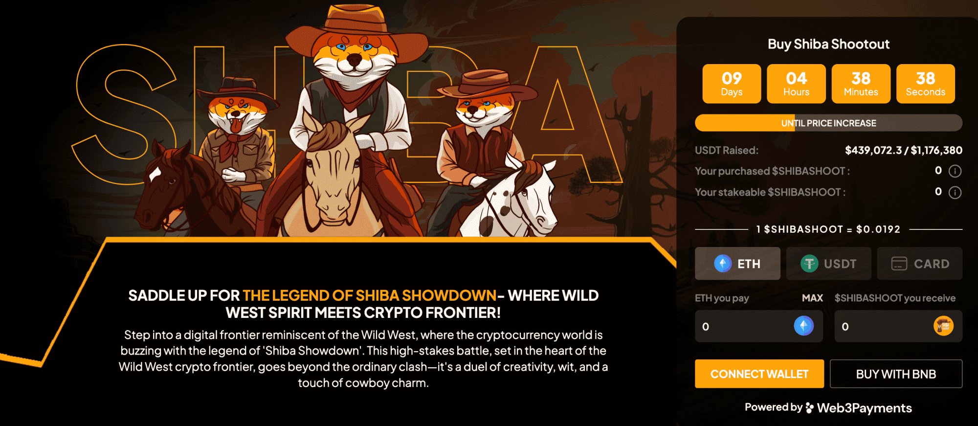 Presale of Shiba Shootout