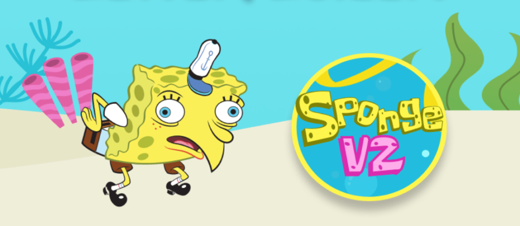 Trending Crypto Coins | SPONGEV2 token