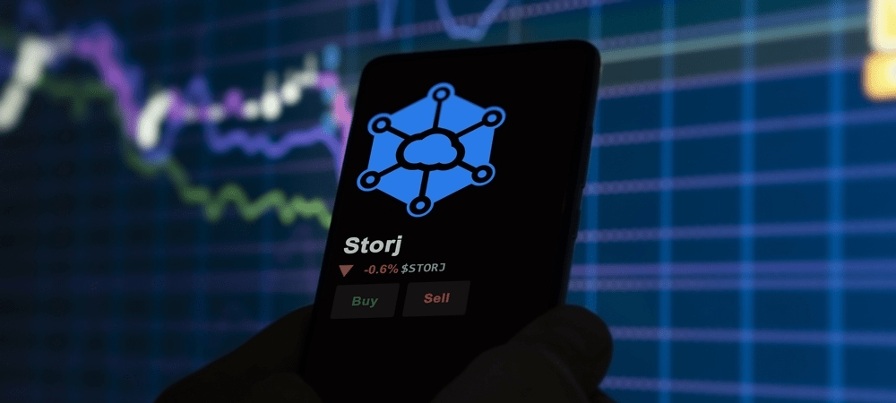 Best metaverse coins | Storj logo